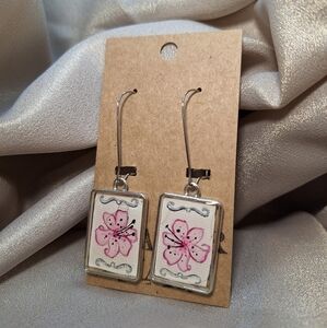 Hand painted earrings
